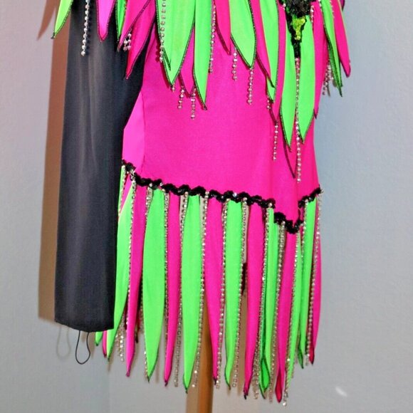 Stylish Rhythmic Gymnastics Leotard, Acrobatic Competition Baton Dance Costume - Picture 4 of 16